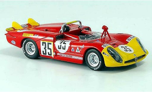 Alfa Romeo 33.3 spyder 1/43 M4 1970 No.35 Stommelen/Galli 24h Le Mans miniature