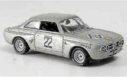 Alfa Romeo Giulia GT Am 1/43 M4 no.22 de adamich monza 1972 miniature