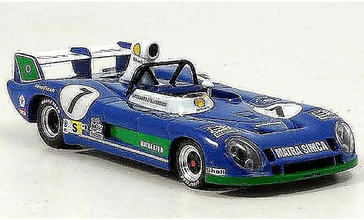 Matra MS670B Base 1/43 IXO No.7 vainqueur Le Mans Pescarolo Larrousse 1974 miniature