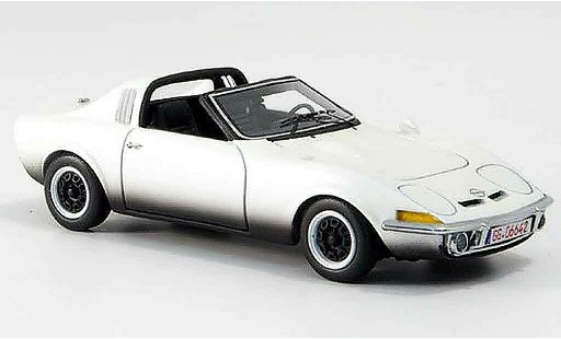 Opel GT Aero Base 1/43 Neo blanche 1969 miniature