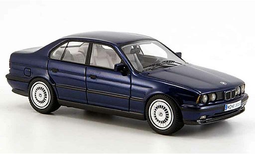 Bmw M5 berline 1/43 Neo E34 bleu 1994 miniature