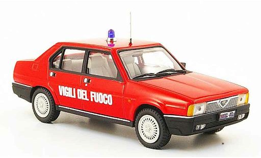 Alfa Romeo 90 super 1/43 Pego vigili del fuoco 1984 miniature