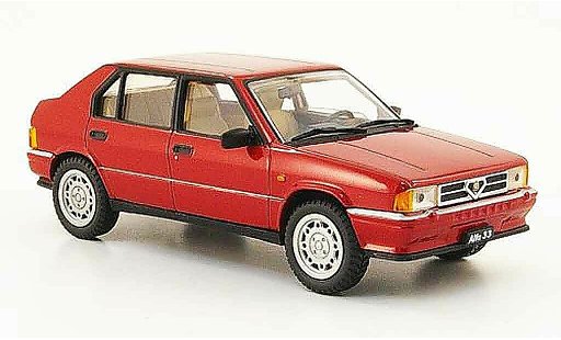Alfa Romeo 33 1.5 quadrifoglio verde 1/43 Pego rouge 1983 miniature