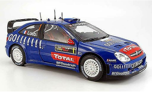 Citroen Xsara WRC 2006 1/18 Sun Star no.1 total chypre rallye miniature