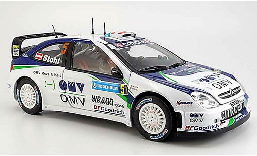 Citroen Xsara WRC 2007 1/18 Sun Star no. 5 rallye suisse miniature