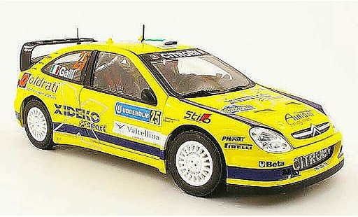 Citroen Xsara WRC 2007 1/18 Sun Star no.25 xideko rallye suisse miniature