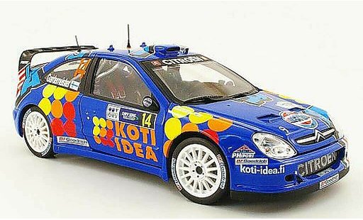 Citroen Xsara WRC 2006 1/18 Sun Star no.14 astra racing rallye allemagne miniature