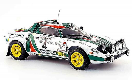 Lancia Stratos Rallye 1/18 Sun Star no. 4 zweiter platz tour de corse 1977 miniature