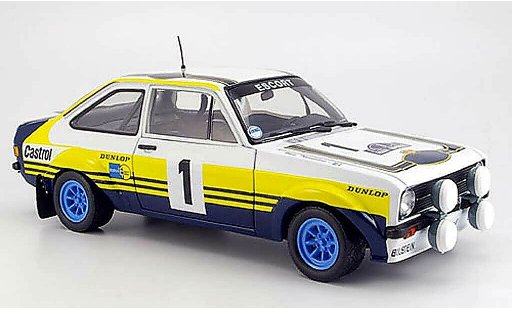 Ford Escort Rally 1/18 Sun Star no.1 rouge rallye grece 1979 miniature