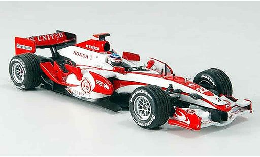 Honda F1 Base 1/43 Minichamps Super Aguri SA07 T. Sato Zweite Saisonhalfte 2007 miniature