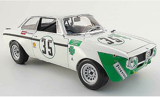 Alfa Romeo Giulia gt junior 1300 1/18 Minichamps GTA no.35 jarama 1972 miniature