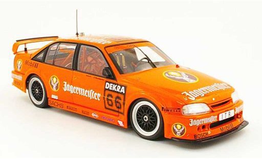 Opel Omega DTM 1/18 Minichamps 3000 24v no. 66 jagermeister 1991 miniature