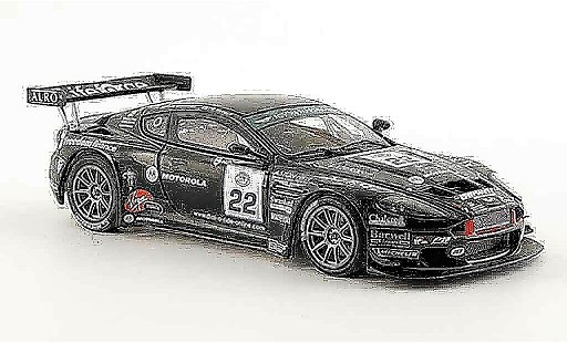Aston Martin DBRS9 gt3 1/43 Minichamps alexander needell fia race spa 2006 miniature