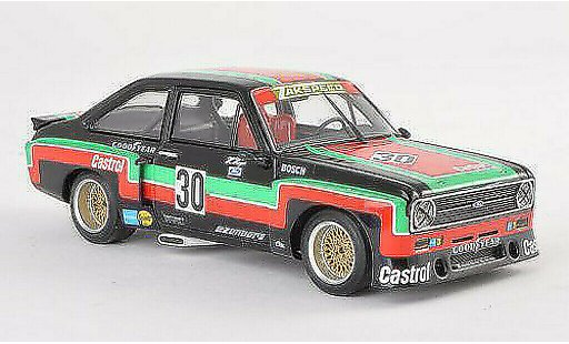 Ford Escort RS 1800 1/43 Minichamps MKII No.30 Castrol DRM Mainz-Finthen 1976 H.Heyer miniature