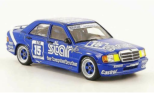 Mercedes 190 DTM 1/43 Minichamps 2.3 16 No.15 J.van Ommen Star 1988 miniature