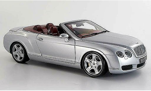 Bentley Continental GTC 1/18 Minichamps grise 2006 miniature