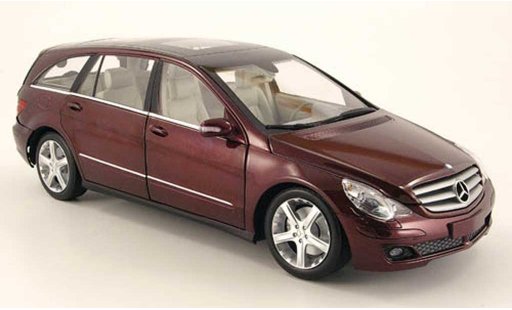 Mercedes Classe R Base 1/18 Minichamps rouge 2005 miniature