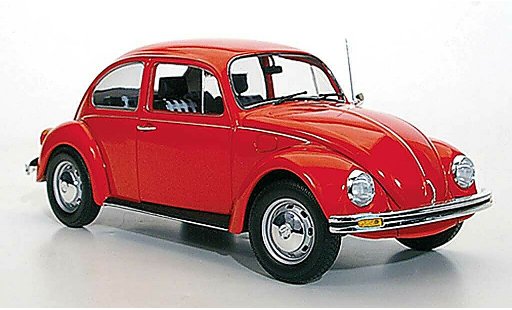 Volkswagen Kafer Base 1/18 Minichamps 1200 rouge 1983 miniature