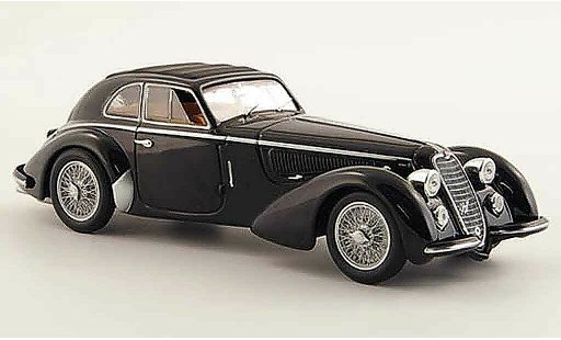 Alfa Romeo 8C 2900 b mm roadster 1/43 Minichamps lungo noire 1938 miniature