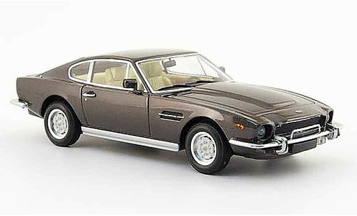 Aston Martin V8 vantage 1/43 Minichamps coupe grise 1987 miniature