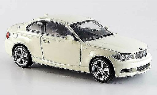 Bmw 120 E82 1/43 Minichamps d Coupe blanche 2007 miniature