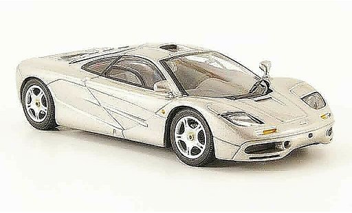 McLaren F1 Road Car 1/43 Minichamps grise metallisee miniature