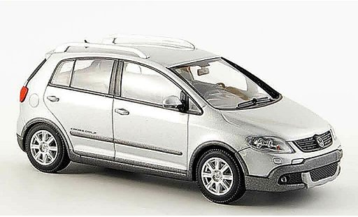 Volkswagen Golf Base 1/43 Minichamps cross grise metallisee 2006 miniature