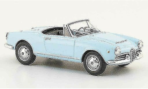 Alfa Romeo Giulietta spider 1/43 Minichamps bleu 1962 miniature