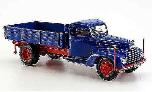 Ford FK FK 3500 1/43 Minichamps Kipper bleu rouge 1951 miniature