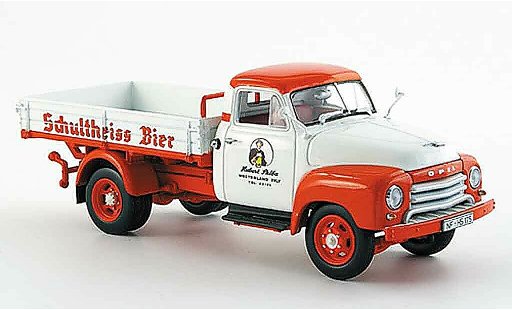Opel Blitz Type A 1/43 Minichamps 1.75t schultheiss plateau 1951 miniature