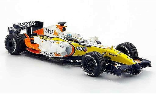 Renault F1 2008 1/43 Minichamps r 27 f 1 team alonso test jerez 15. januar 2008 miniature