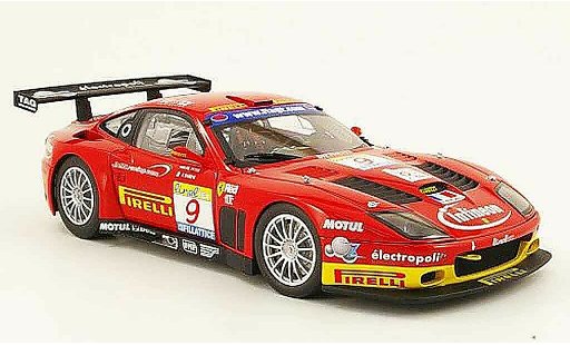 Ferrari 575 GTC 1/18 Kyosho no.9 team jmb estoril 2003 miniature