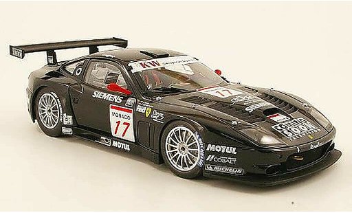 Ferrari 575 GTC 1/18 Kyosho no.17 team jmb donington 2004 miniature