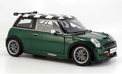 Mini Cooper JCW 1/18 Kyosho challenge verte miniature