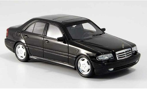 Mercedes Classe C AMG 1/43 Spark C43 noire 2000 miniature