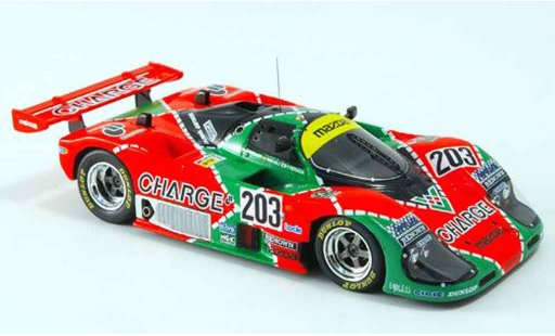 Mazda 767B Base 1/43 Spark No.203 12ter Le Mans 1989 miniature