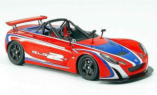 Lotus Eleven Base 1/43 Spark 2 rouge bleu 2007 miniature