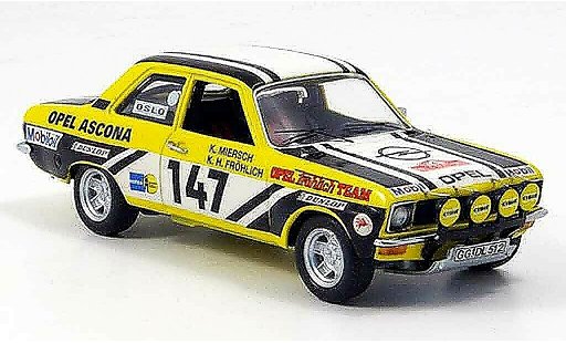 Opel Ascona A Rally 1/43 Schuco no.147 frohlich rallye monte carlo 1974 miniature