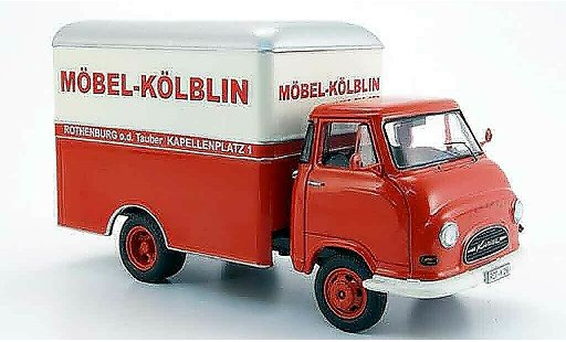 Hanomag Kurier Kastenwagen 1/43 Schuco Mobel Kolblin Fourgon miniature