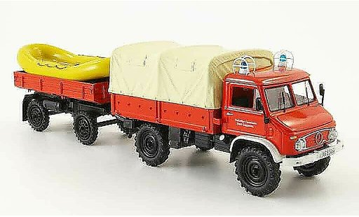 Mercedes Unimog 401-404 1/43 Schuco 404 pompier Gaggenau miniature