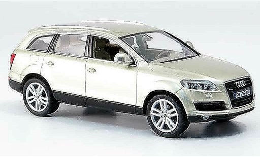 Audi Q7 suv 1/43 Schuco beige miniature