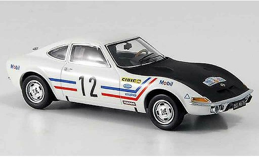 Opel GT Base 1/43 Schuco no.12 greder racing 1969 miniature