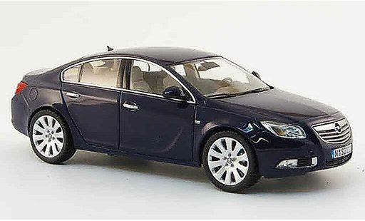 Opel Insignia Base 1/43 Schuco bleu stufenheck 2008 miniature