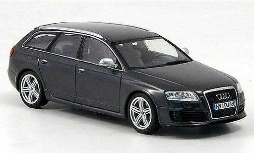 Audi RS6 avant 1/43 Minichamps grise 2008 miniature