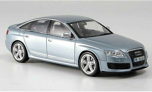 Audi RS6 avant 1/43 Minichamps grise grise 2008 miniature