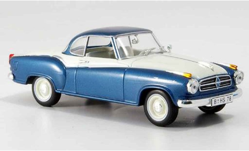Borgward Isabella coupe 1/43 Norev bleu blanche miniature