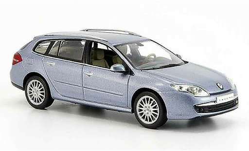 Renault Laguna Estate 1/43 Norev grise metalliseebleu 2007 miniature