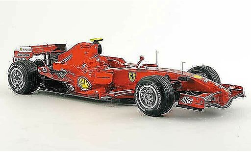 Ferrari F1 F2007 1/18 Hot Wheels Elite M. Schumacher Barcelona Test Version miniature