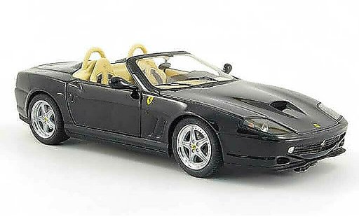 Ferrari 550 Barchetta 1/18 Hot Wheels Elite pininfarina noire miniature