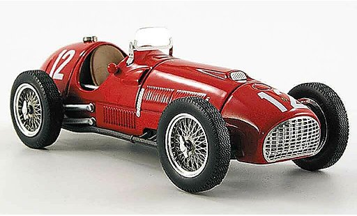 Ferrari 375 F1 1/43 Hot Wheels Elite no.12 gonzalez vainqueur gp grisestone 1951 miniature